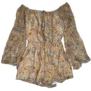 Hazel Boutique Romper NWT